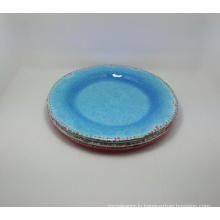 (BC-PM1001) High Quality Reusable Imitation Ceramic Melamine Plate